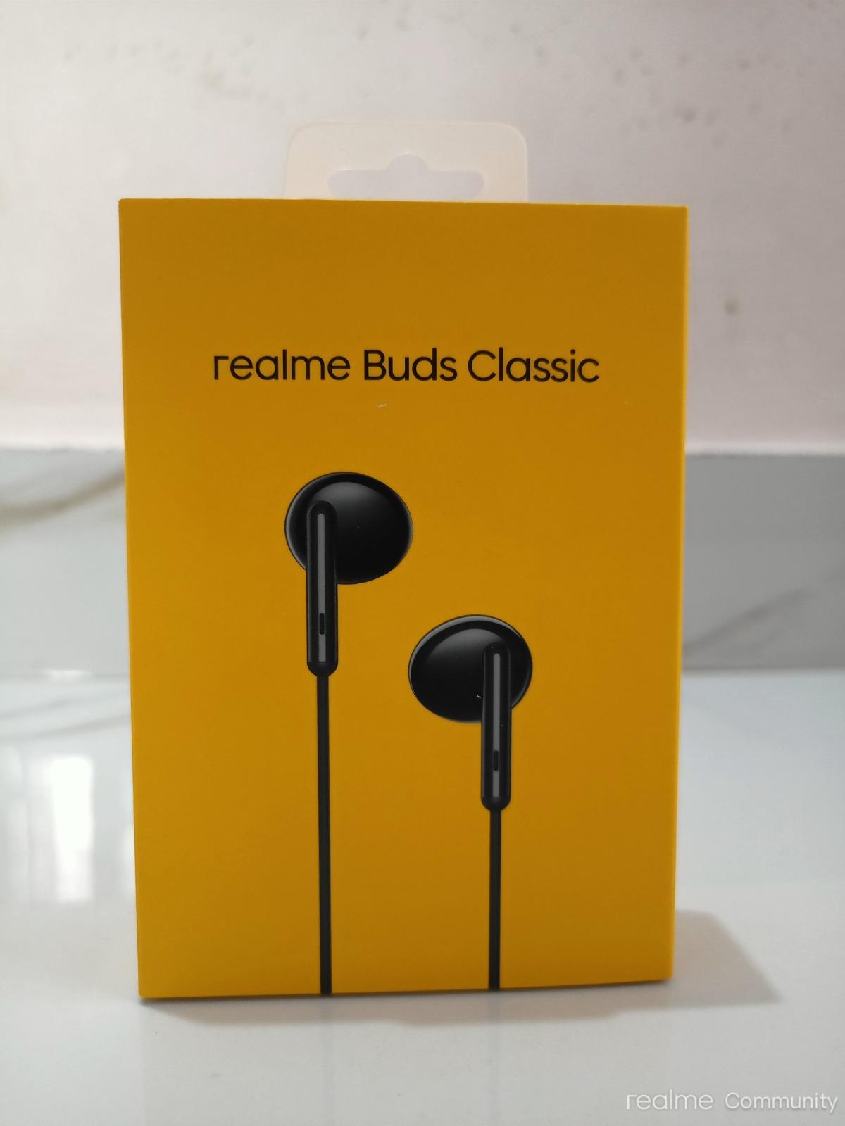 Realme Buds Classic Rma Wired Earphones With Hd Microphone Wired