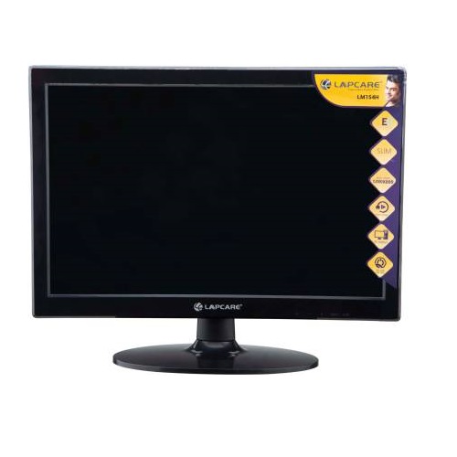 LAPCARE 15.4 inch HD TN Panel Monitor (15.4" Slim 720p HD LED Monitor (VGA + HDMI))