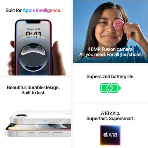 Apple iPhone 16 — 128GB